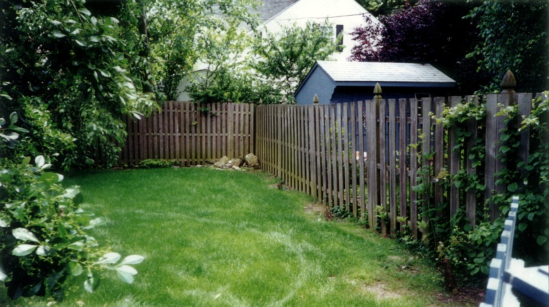 Backyard Designs - Garden in Ardmore - Before